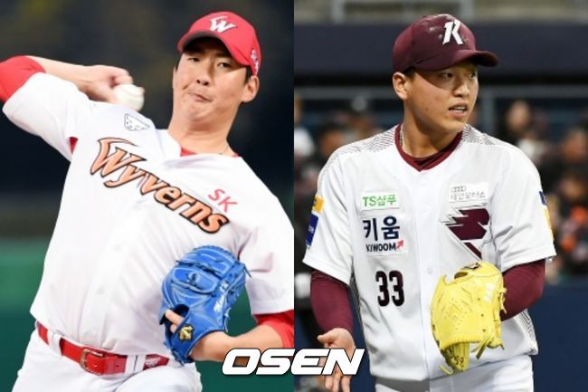 [사진] (좌) 문승원 (우) 이승호