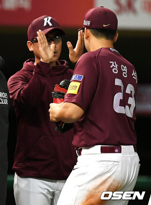 [OSEN=박재만 기자] 장정석 감독과 장영석 /pjmpp@osen.co.kr