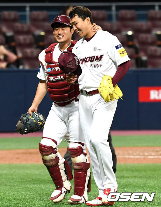 [OSEN=고척, 박재만 기자] 키움 이지영, 아승호 /pjmpp@osen.co.kr