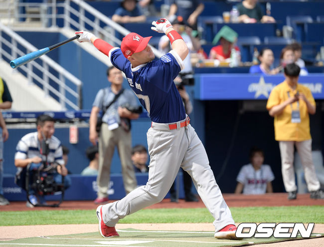 [OSEN=창원, 이대선 기자] SK 로맥. /sunday@osen.co.kr