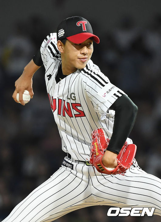[OSEN=곽영래 기자] LG 트윈스 정우영. /youngrae@osen.co.kr