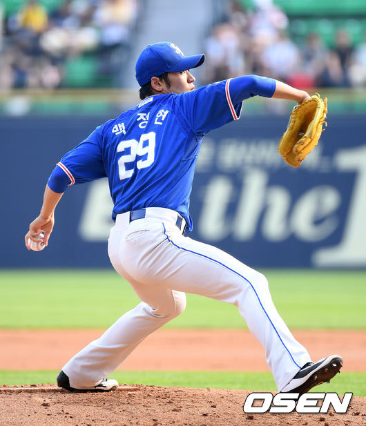 [OSEN=이대선 기자] 삼성 라이온즈 백정현. /sunday@osen.co.kr