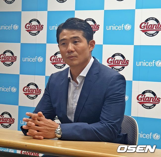 [OSEN=부산, 손찬익 기자] 성민규 롯데 단장 / what@osen.co.kr