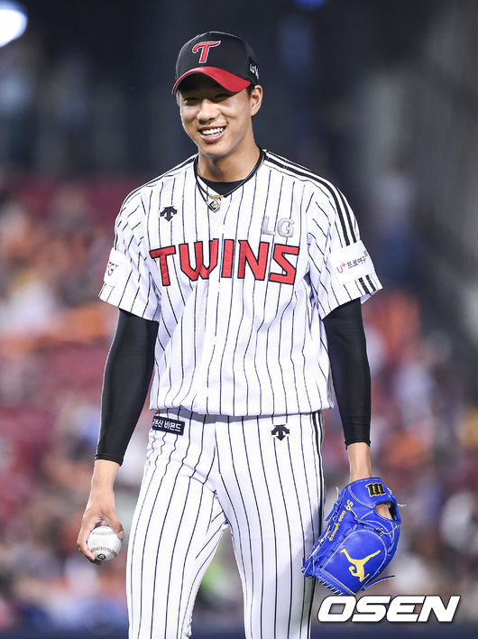 [OSEN=잠실, 박준형 기자] LG 트윈스 정우영. / soul1014@osen.co.kr