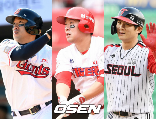 전준우-안치홍-오지환 /OSEN DB