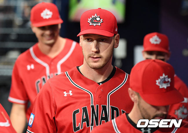 [OSEN=고척, 이대선 기자] 캐나다 대표팀 브룩 다익손. /sunday@osen.co.kr