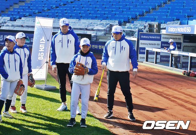 [OSEN=대구, 손찬익 기자] 제2회 이승엽 유소년 야구캠프 with 대구광역시 /what@osen.co.kr