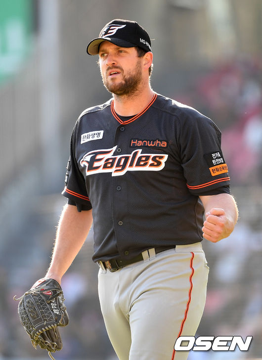 [OSEN=최규한 기자] 한화 이글스 채드 벨. /dreamer@osen.co.kr/dreamer@osen.co.kr