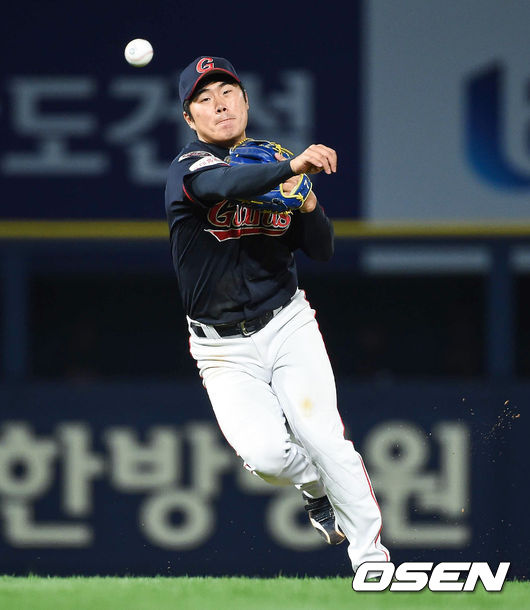 [사진=박준형 기자] 롯데 신본기 /  soul1014@osen.co.kr