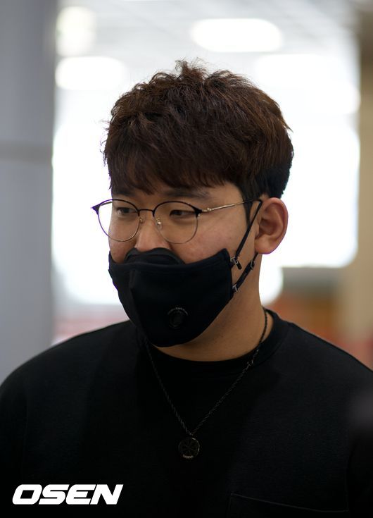 [OSEN=김해공항, 조형래 기자] 롯데 지성준 /jhrae@osen.co.kr