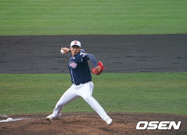 [OSEN=미야자키(일본), 이종서 기자] 이용찬 / bellstop@osen.co.kr