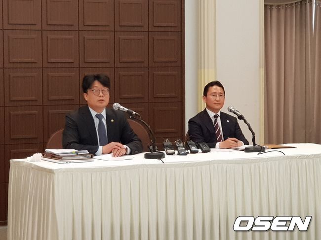 [OSEN=강남구, 길준영 기자] 안병한, 전홍근 변호사/ fpdlsl72556@osen.co.kr