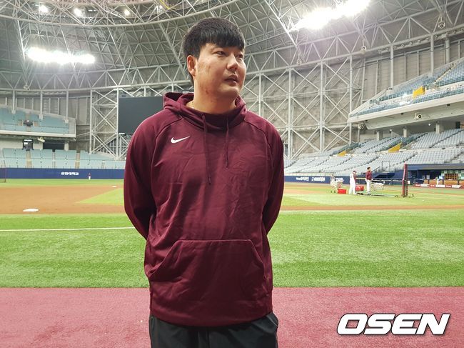 [OSEN=고척돔, 길준영 기자] 키움 히어로즈 김태훈. /fpdlsl72556@osen.co.kr