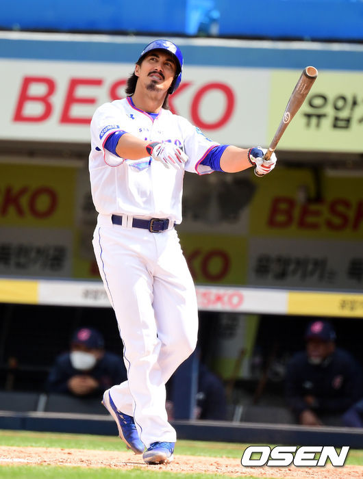 [OSEN=지형준 기자] 삼성 살라디노. /jpnews@osen.co.kr