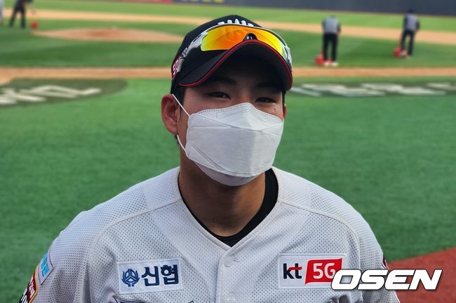 [OSEN=수원, 이종서 기자] 강현우 / bellstop@osen.co.kr