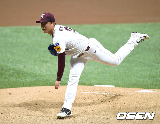 [OSEN=고척, 곽영래 기자]키움 이승호가 역투하고 있다. /youngrae@osen.co.kr