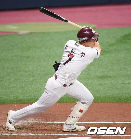 [OSEN=고척,박준형 기자]키움 김하성.  /soul1014@osen.co.kr
