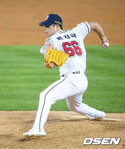 [OSEN=잠실,박준형 기자]두산 투수 박치국이 역투하고 있다. / soull1014@osen.co.kr