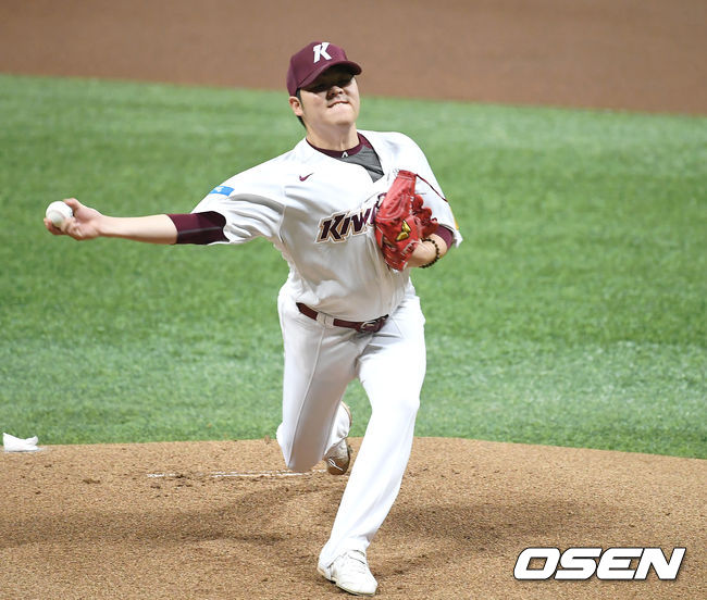 [OSEN=고척, 곽영래 기자]키움 한현희가 역투하고 있다. /youngrae@osen.co.kr