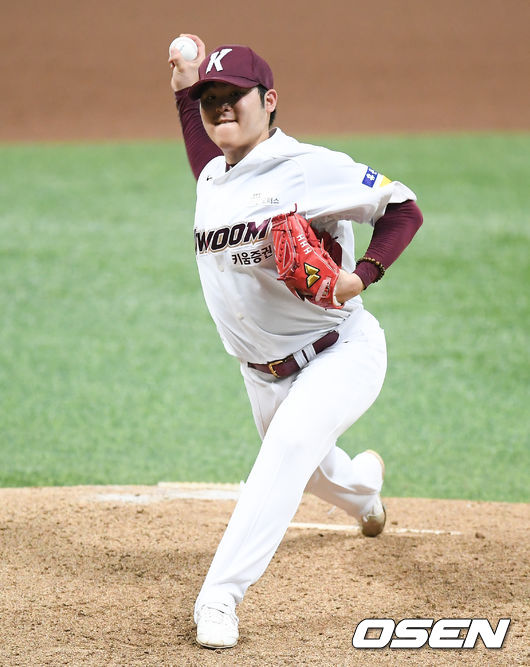 [OSEN=고척, 박준형 기자]키움 선발투수 한현희가 역투하고 있다. / soul1014@osen.co.kr