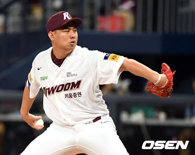 [OSEN=고척돔, 손용호 기자]키움 윤영삼. /spjj@osen.co.kr