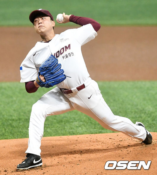[OSEN=고척, 최규한 기자]키움 선발 이승호가 힘차게 공을 뿌리고 있다. / dreamer@osen.co.kr