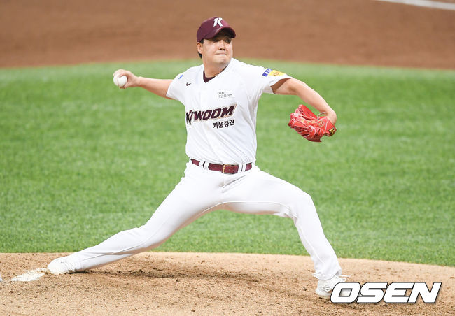 [OSEN=고척, 박준형 기자]키움 김태훈이 역투하고 있다.  / soul1014@osen.co.kr