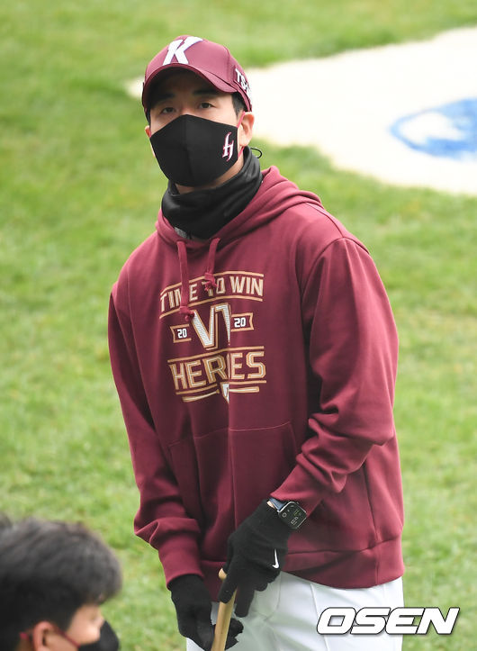 [OSEN=잠실, 박준형 기자]키움 김창현 감독대행. / soul1014@osen.co.kr