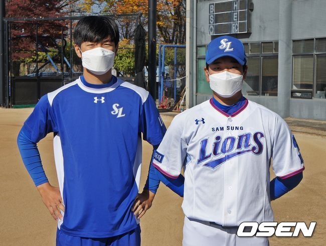 [OSEN=경산, 손찬익 기자] 한연욱과 이해승 /what@osen.co.kr