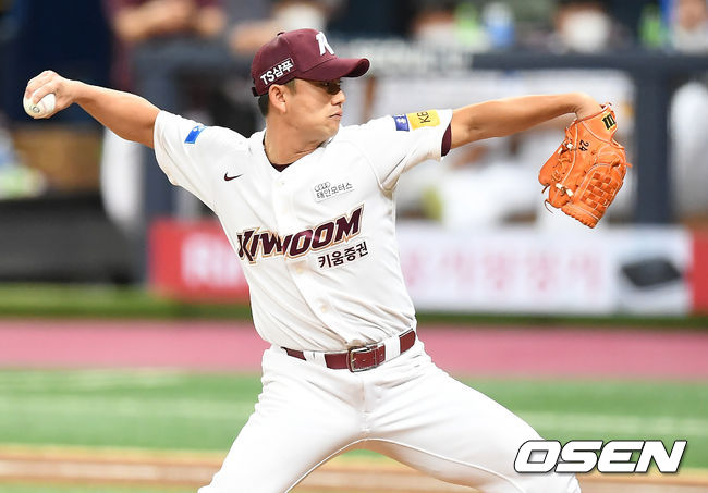 [OSEN=고척, 곽영래 기자] 키움 김상수가 역투하고 있다. /youngrae@osen.co.kr