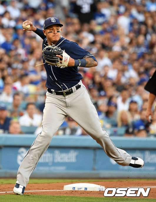 [OSEN=지형준 기자] 샌디에이고 핫코너를 책임질 매니 마차도/jpnews@osen.co.kr