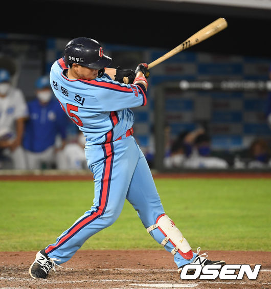 [OSEN=부산,박준형 기자] 롯데 한동희. / soul1014@osen.co.kr