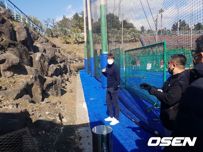 [OSEN=제주, 홍지수 기자] 김광현(33, 세인트루이스 카디널스)이 친정팀을 찾아왔다.