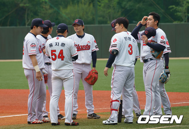 [OSEN=김해, 조형래 기자] 롯데 민병헌 /jhrae@osen.co.kr