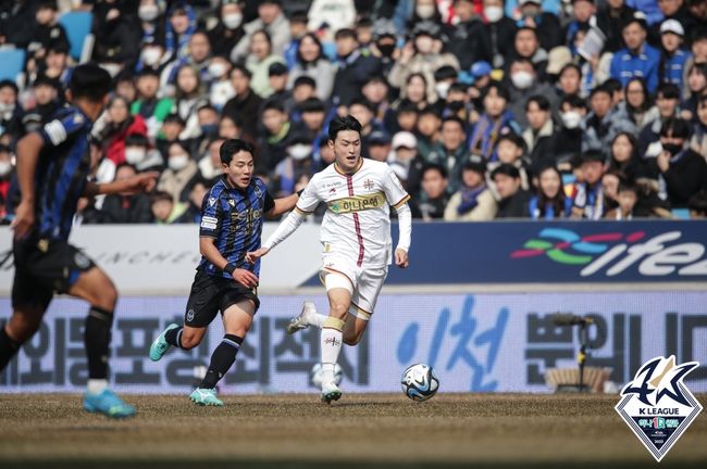 [사진] 대전하나시티즌 서영재 / 한국프로축구연맹 제공.