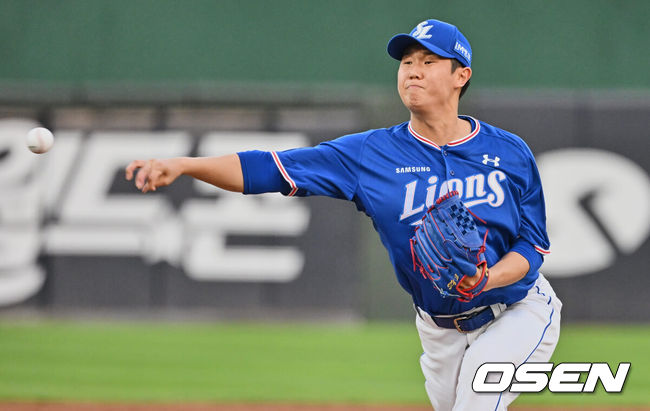 삼성 라이온즈 최하늘 / OSEN DB