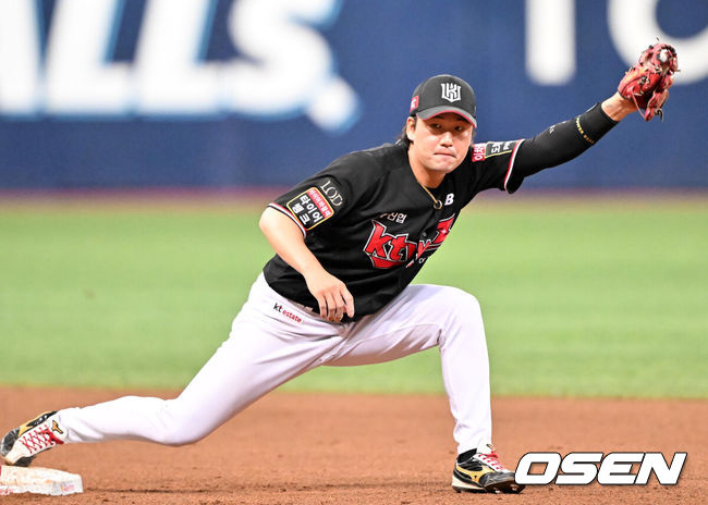 [OSEN=민경훈 기자] KT 김상수 2023.07.13 / rumi@osen.co.kr