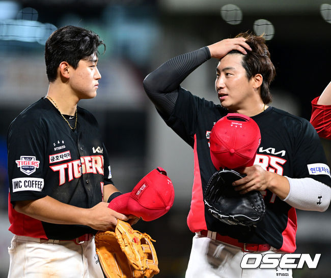 [OSEN=최규한 기자] KIA 김도영, 나성범. 2023.07.07 / dreamer@osen.co.kr