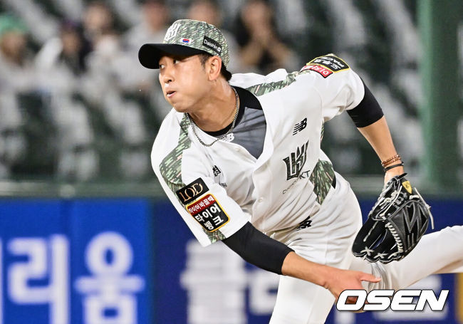 KT 투수 김민수. / OSEN DB