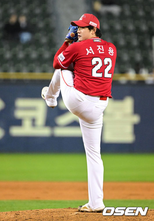 [OSEN=지형준 기자] SSG 서진용. 2023.04.26 /jpnews@osen.co.kr