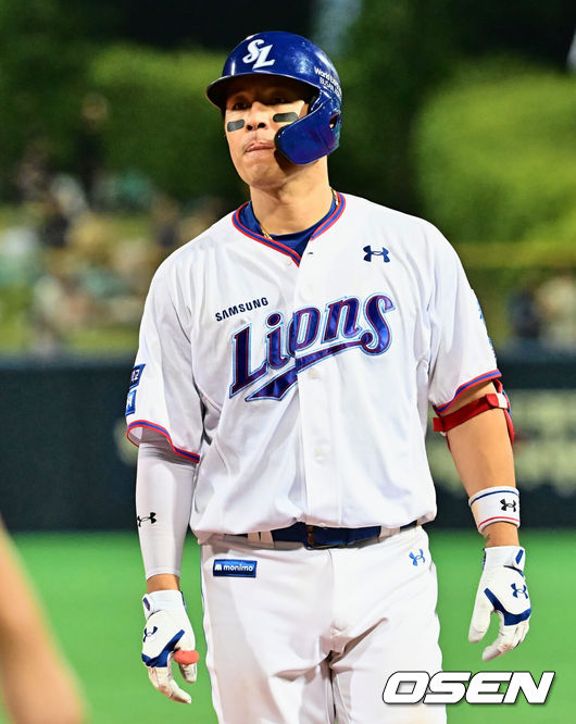 [OSEN=이석우 기자] 삼성 라이온즈 강민호. 2023.07.06 / foto0307@osen.co.kr