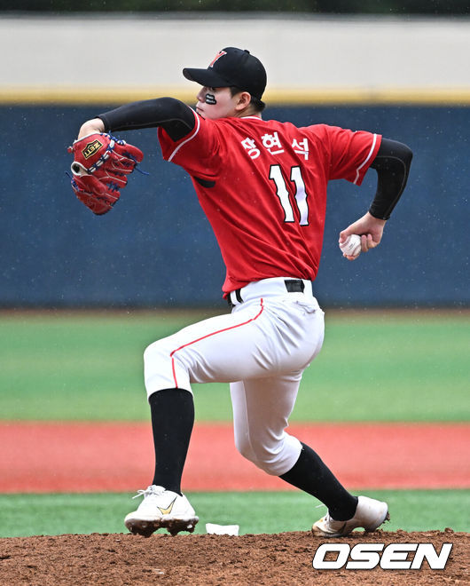 [OSEN=박준형 기자]  마산용마고 장현석 2023.07.18 / soul1014@osen.co.kr