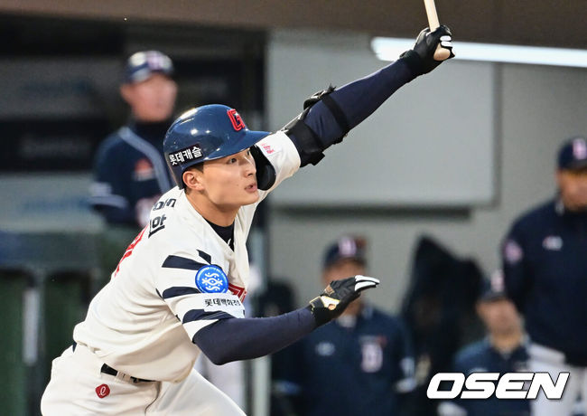 롯데 윤동희 /OSEN DB