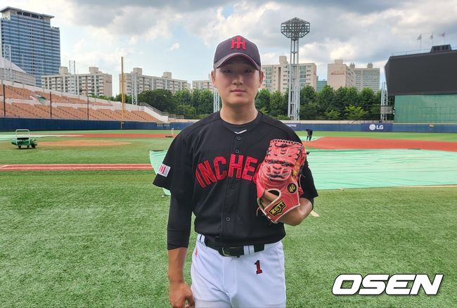 인천고등학교 김택연. /OSEN DB