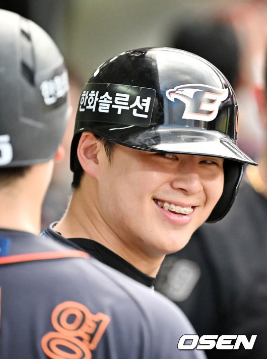 [OSEN=민경훈 기자] 한화 노시환. 2023.08.06 / rumi@osen.co.kr