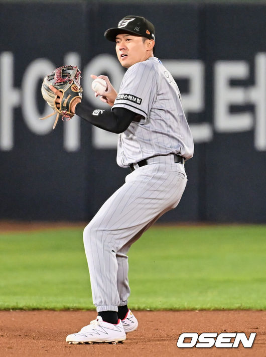 [OSEN=이석우 기자]  한화 오선진. 2023.04.27 / foto0307@osen.co.kr