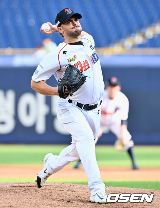[OSEN=창원, 이석우 기자] NC 태너 털리. 2023.08.15 / foto0307@osen.co.kr