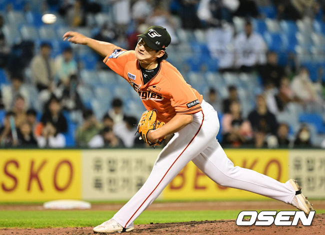 [OSEN=대전, 김성락 기자] 한화 김서현. 2023.04.28 /ksl0919@osen.co.kr