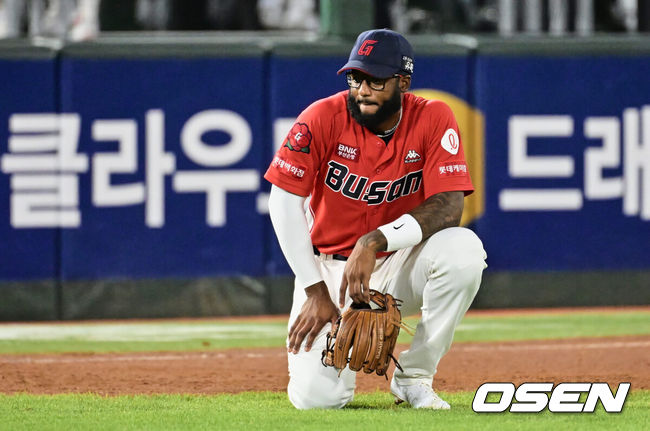 롯데 자이언츠 니코 구드럼. /OSEN DB