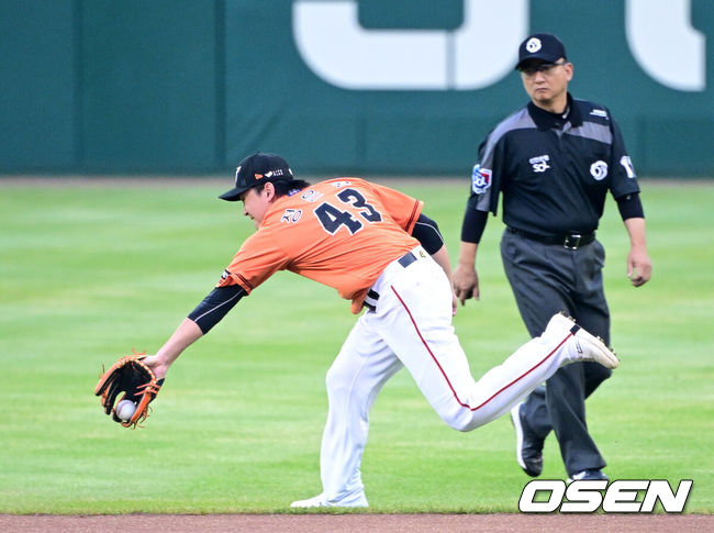 [OSEN=최규한 기자] 한화 정은원. 2023.07.21 / dreamer@osen.co.kr